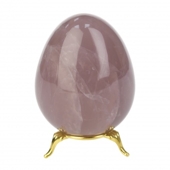 Яйцо из розового кварца 